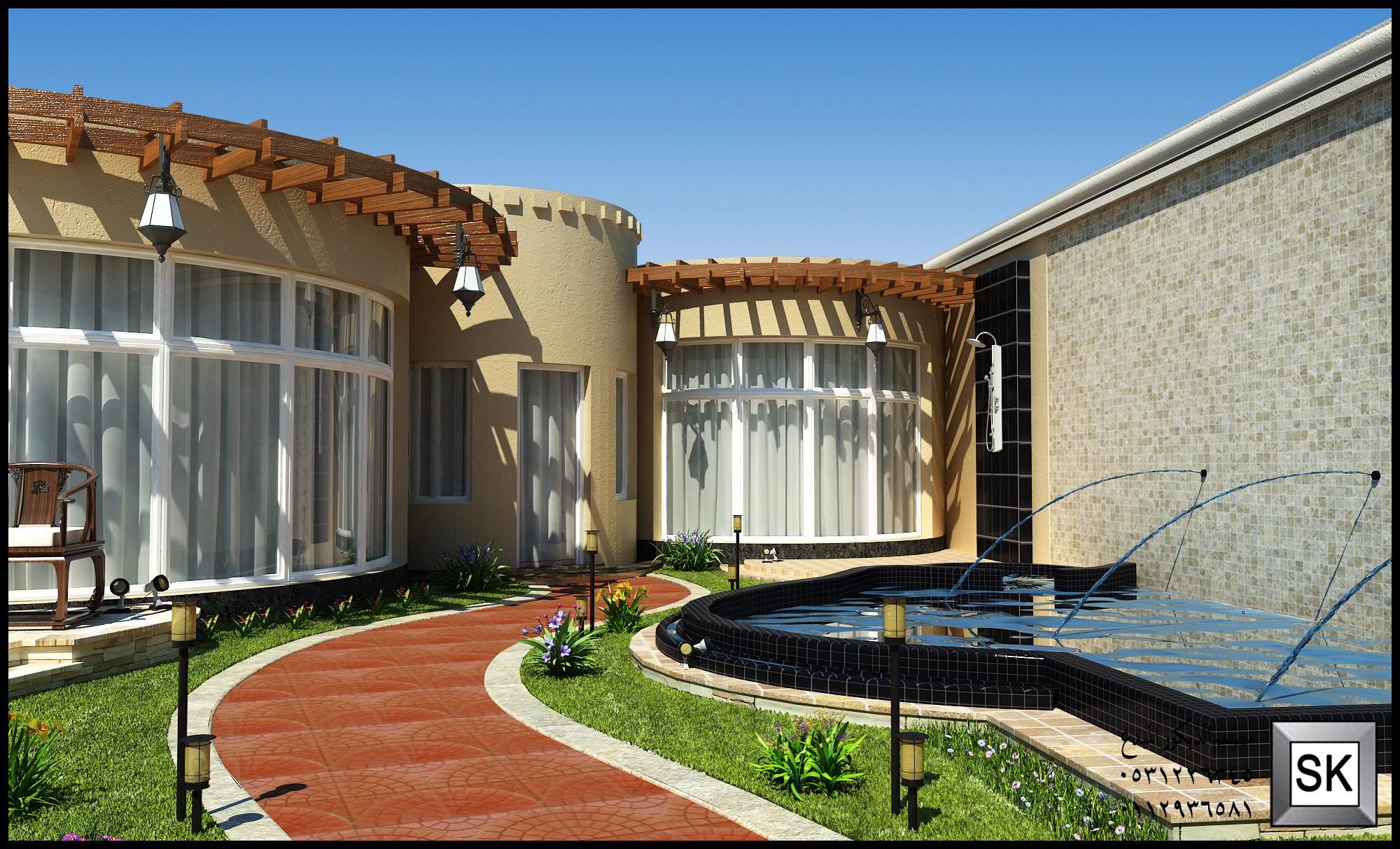 مصمم إستراحات مبدع في الرياض