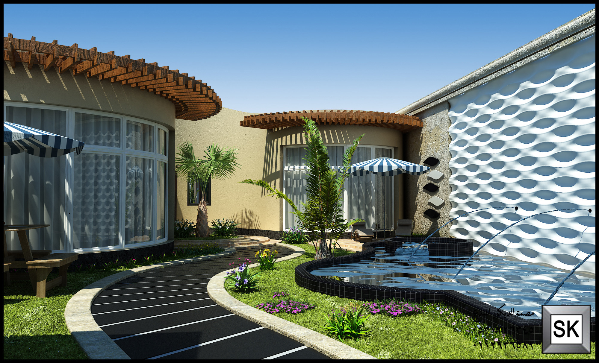 مصمم إستراحات مبدع في الرياض