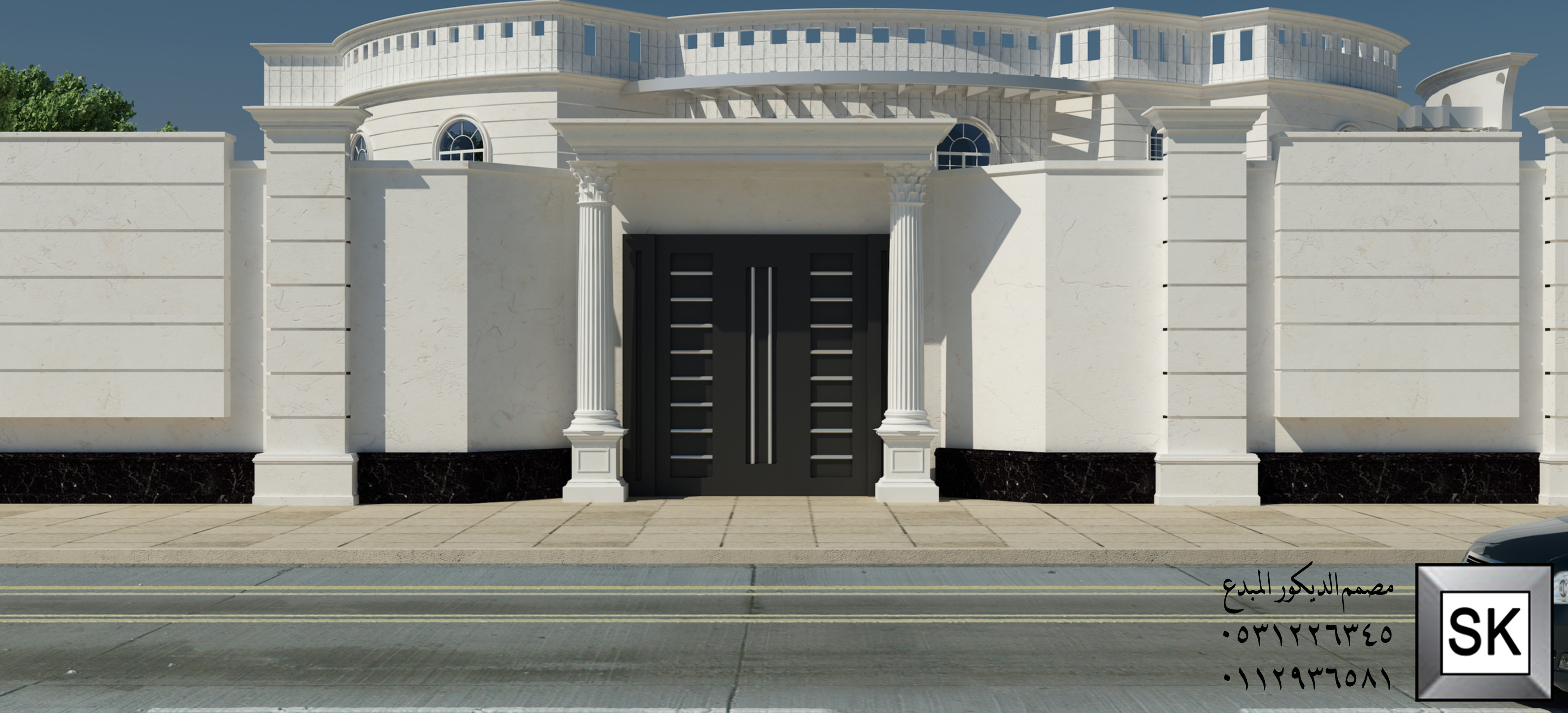 واجهات قصور كلاسيك في السعودية