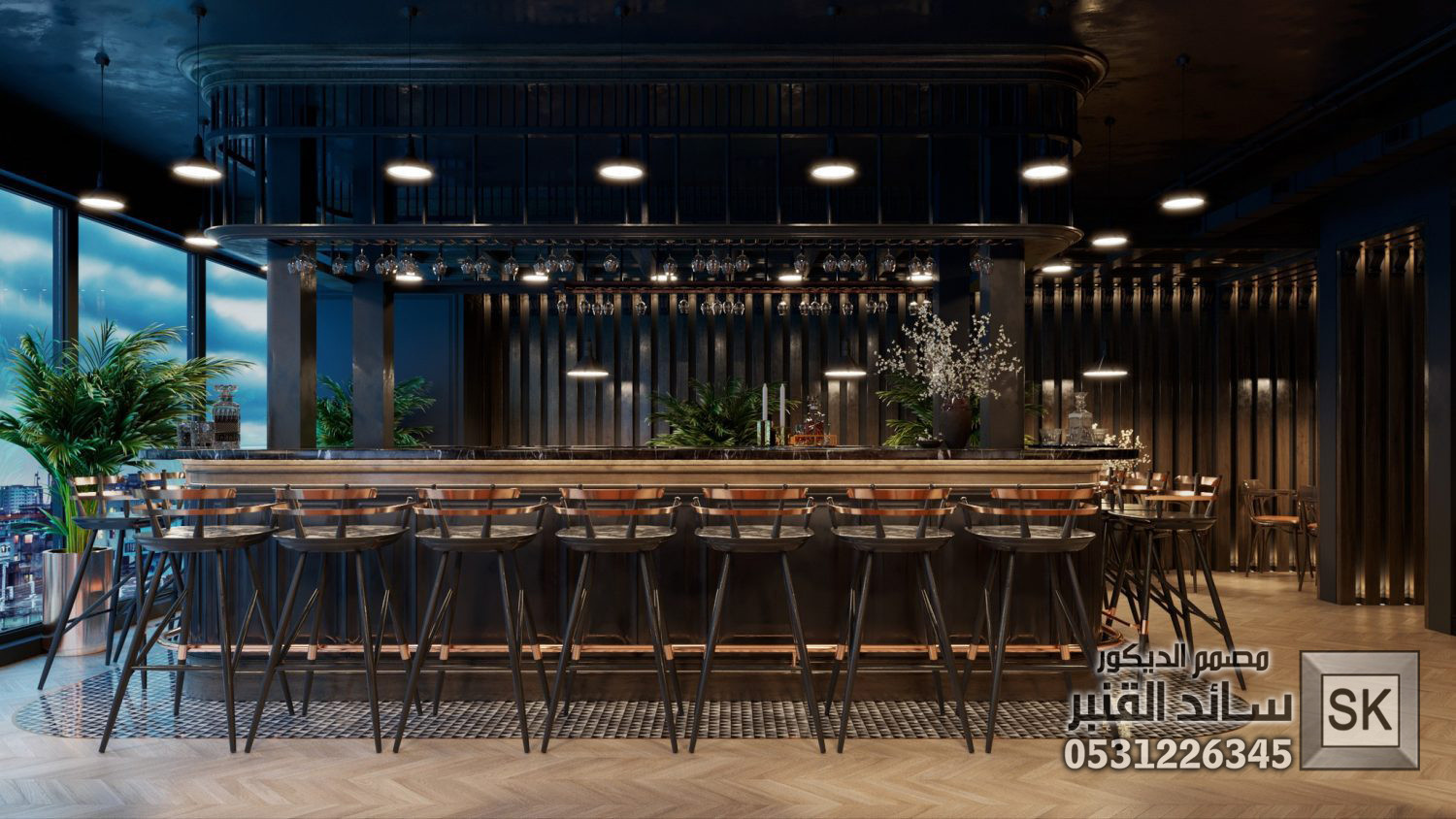 تصميم و تنفيذ كوفي شوب و مقاهي و كافتريات و مطاعم في السعودية
