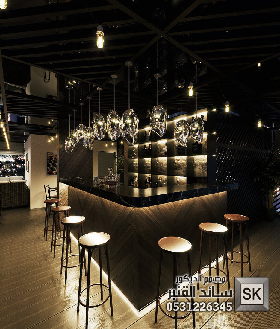 تصميم و تشطيب كوفي شوب و مطاعم و محلات شاهي في السعودية