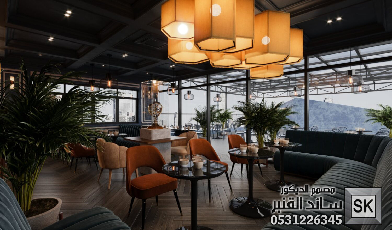 تصميم و تنفيذ مطاعم و كافيهات في جدة