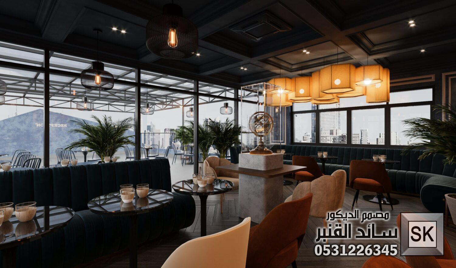تصميم و تنفيذ مطاعم و كافيهات في جدة