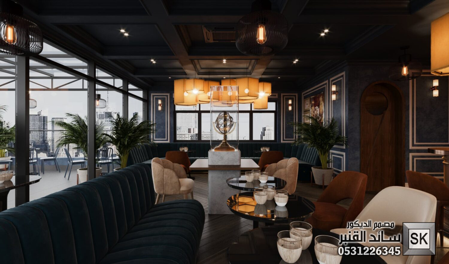 تصميم و تنفيذ مطاعم و كافيهات في جدة