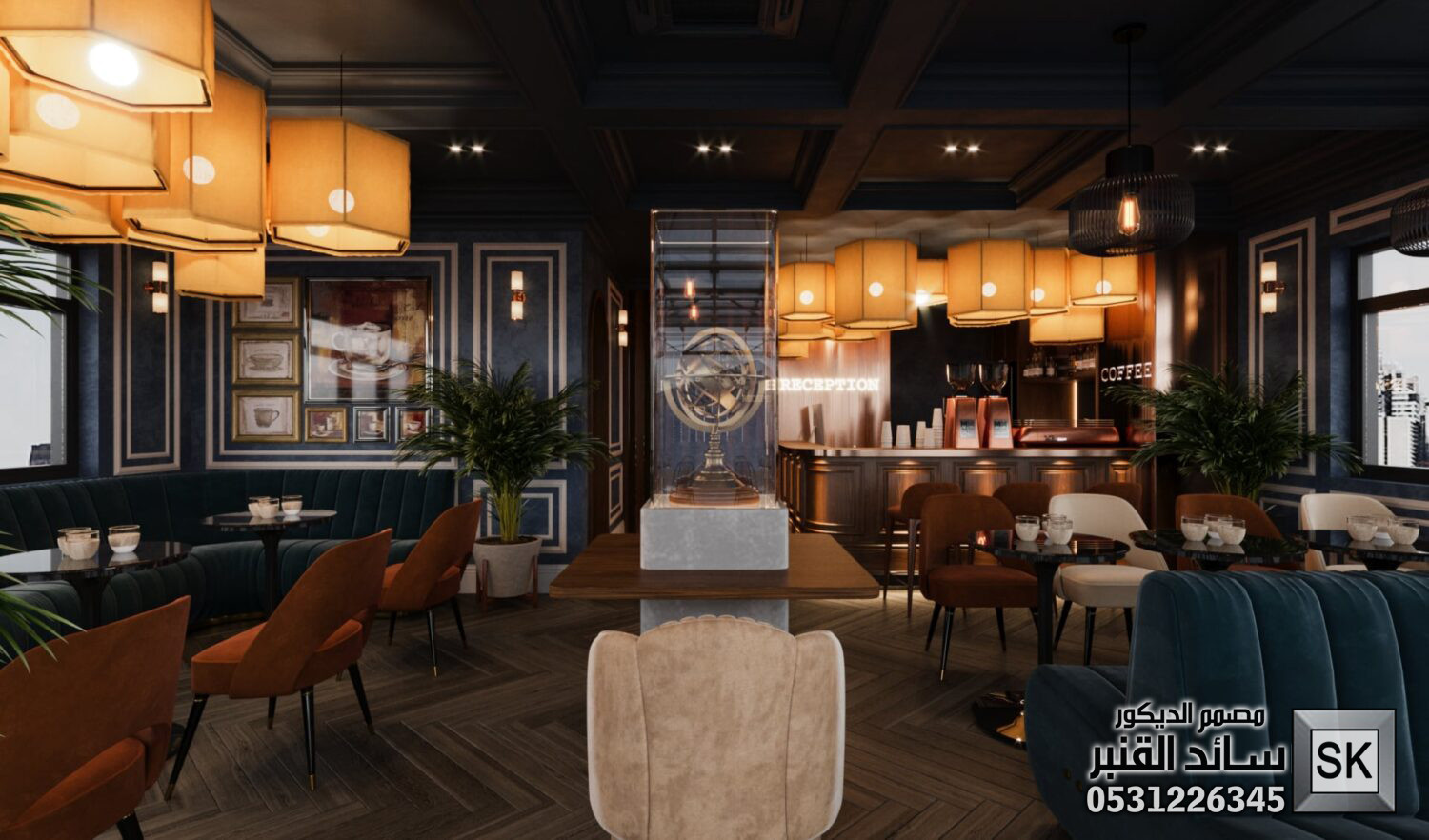 تصميم و تنفيذ مطاعم و كافيهات في جدة