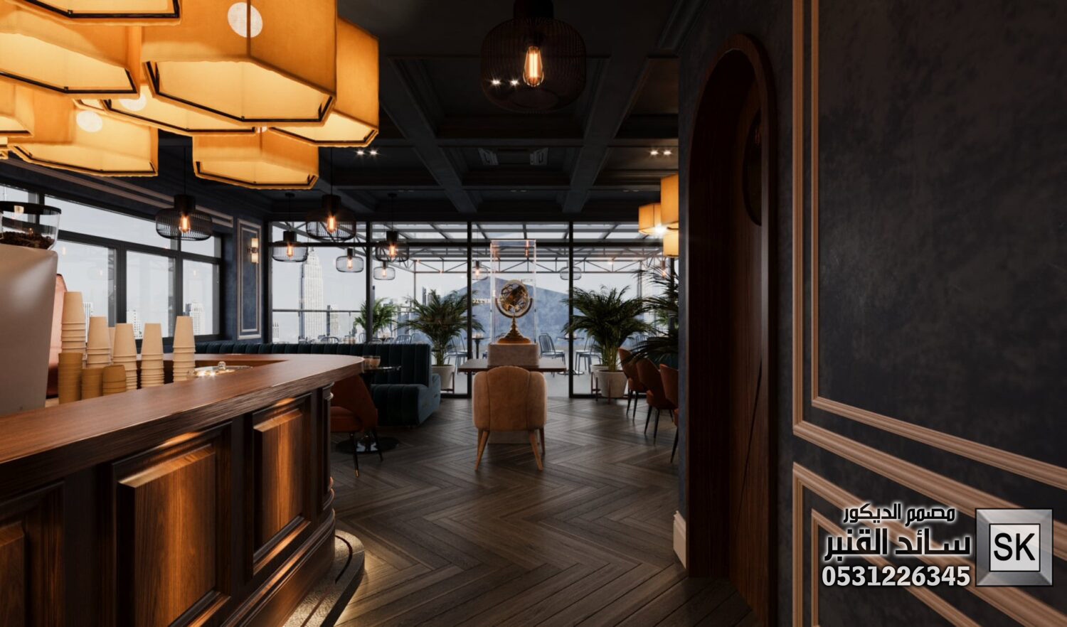 تصميم و تنفيذ مطاعم و كافيهات في جدة