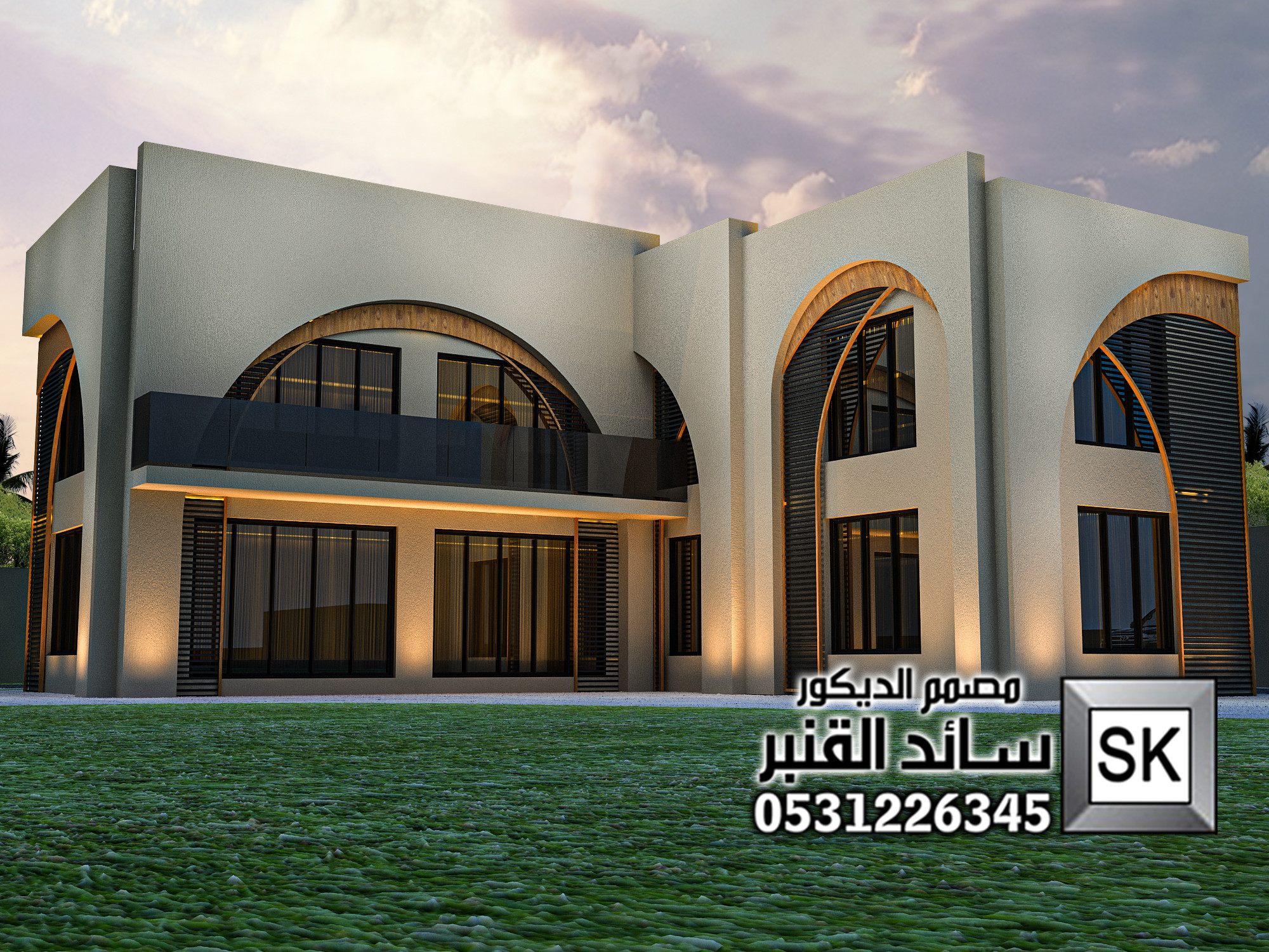 تصميم مزرعة على النمط الوابي سابي في السعودية