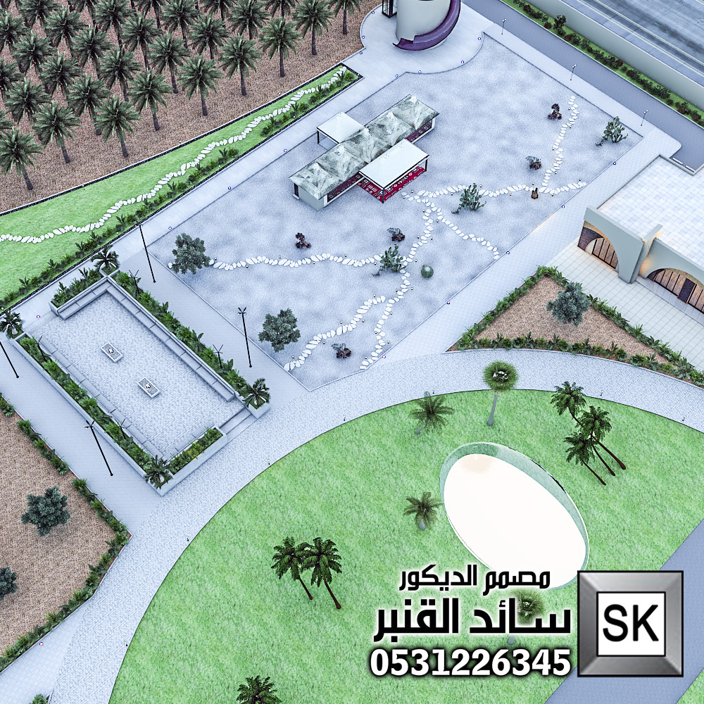 تصميم مزارع فخمة في السعودية