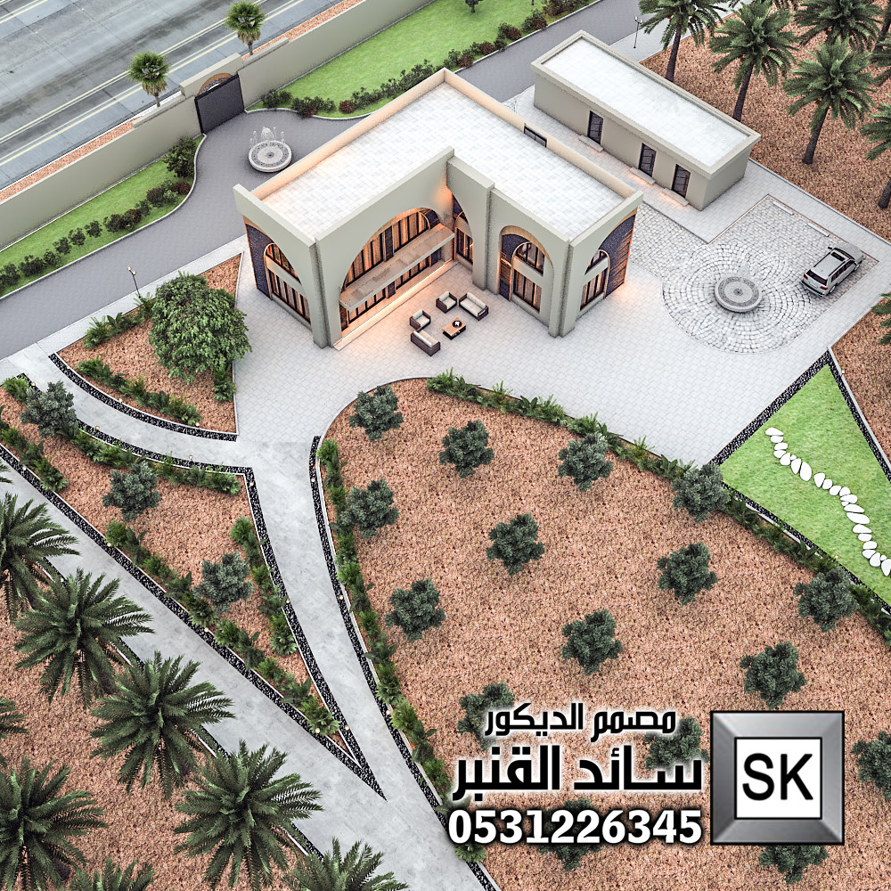 تصميم مزارع فخمة في السعودية