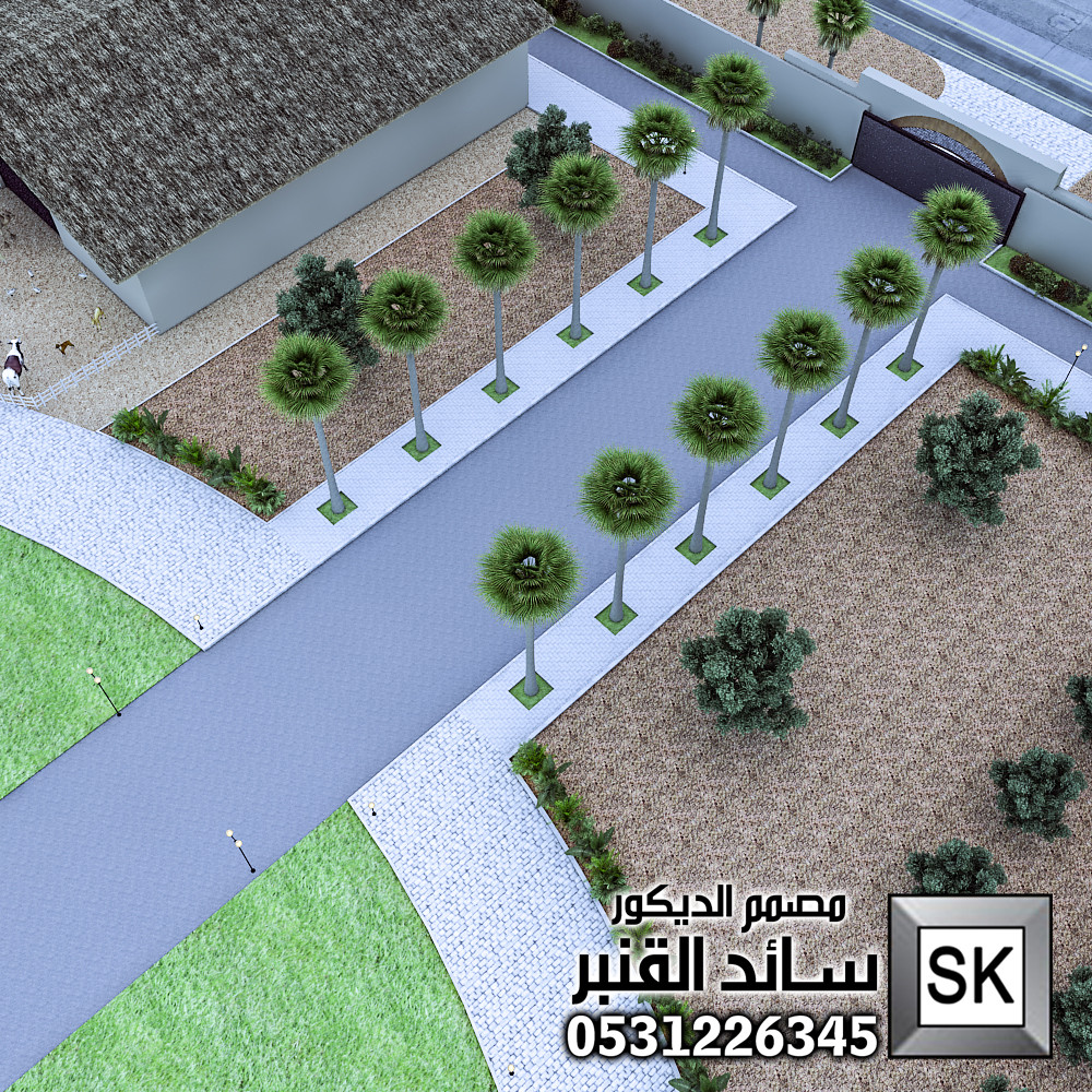 تصميم مزارع فخمة في السعودية