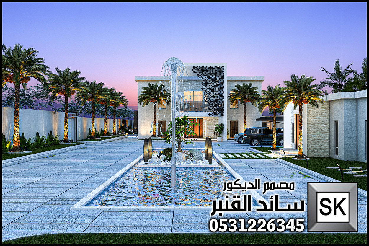 تصميم قصر فاخر في الخبر شاطىء تالا