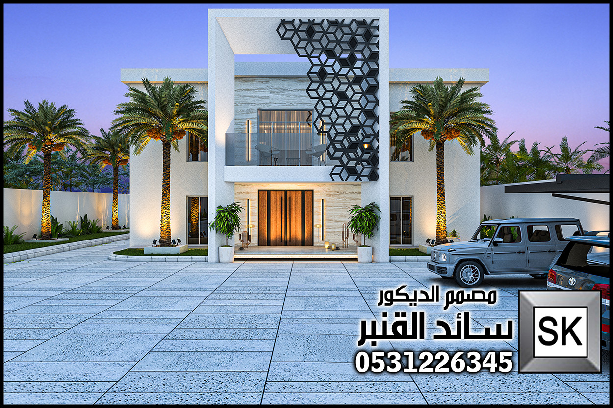 تصميم قصر فاخر في الخبر شاطىء تالا