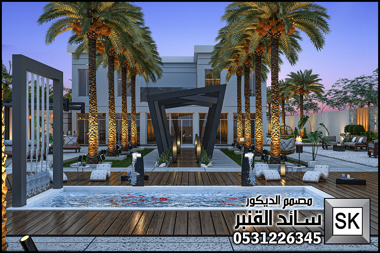 تصميم قصر فاخر في الخبر شاطىء تالا