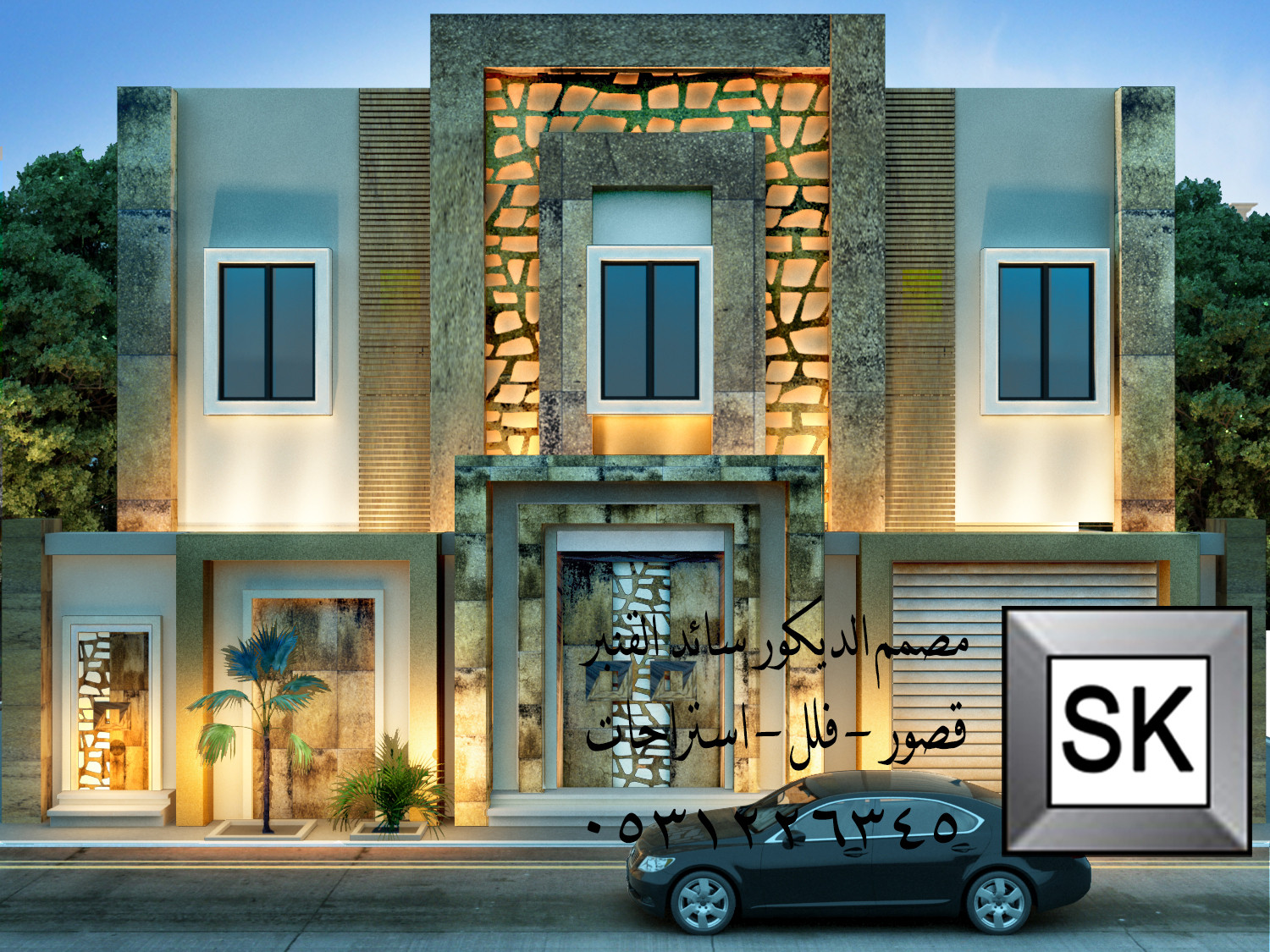 مصمم واجهات خارجية محترف في الرياض