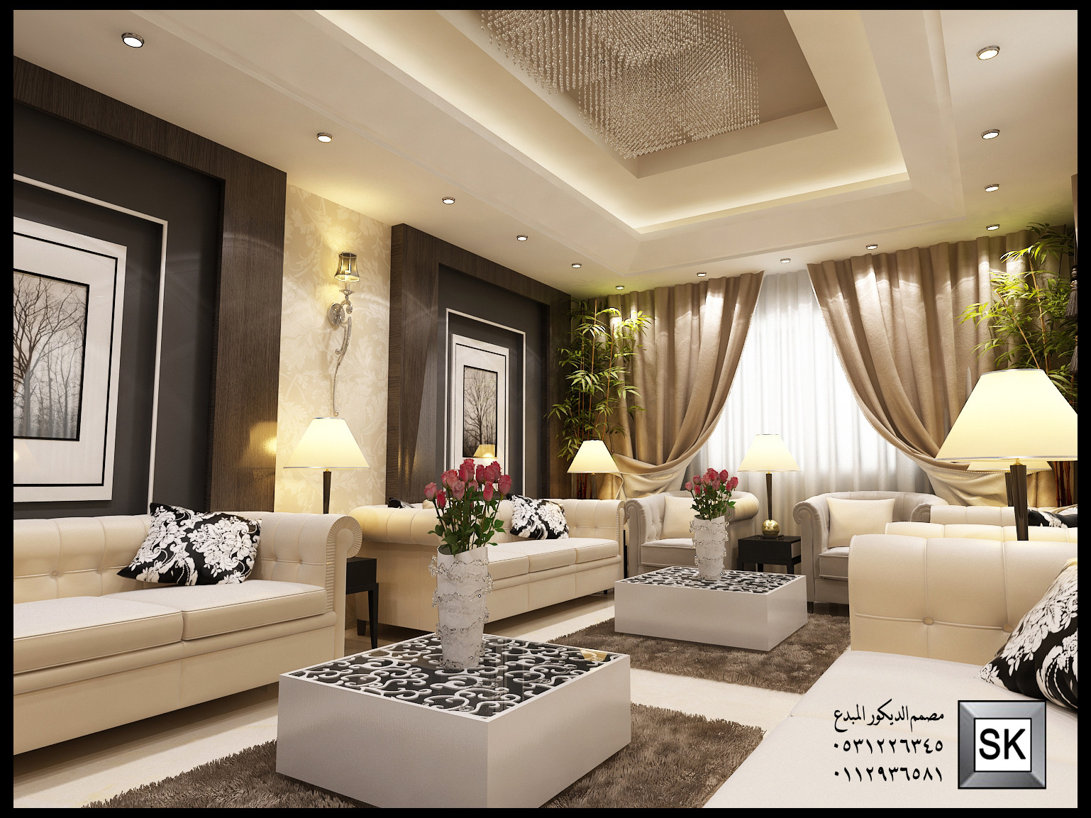 مصمم ديكور محترف في الرياض