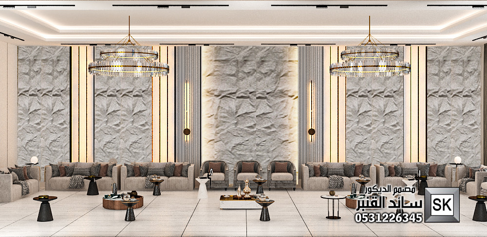 تصميم و تشطيب مجالس رجال في الرياض