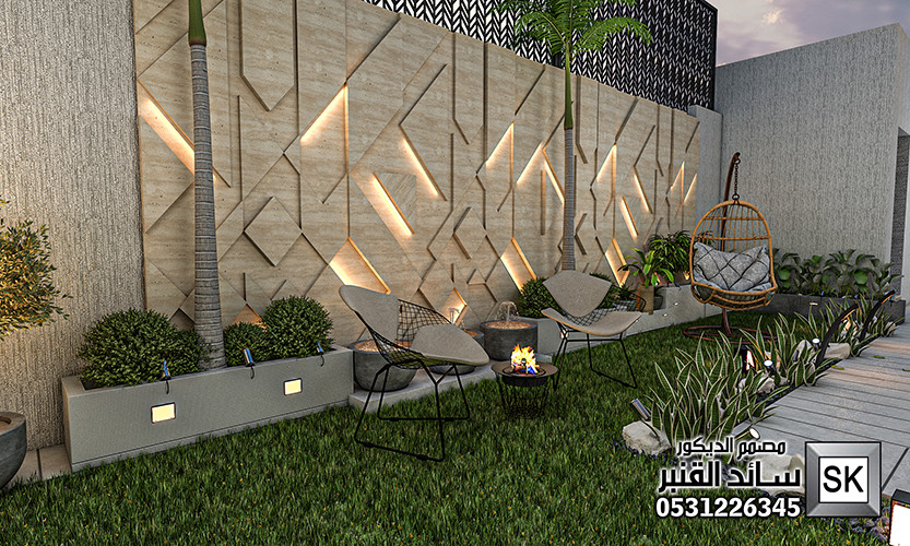 مصمم الحدائق المنزلية في الرياض سائد القنبر 0531226345