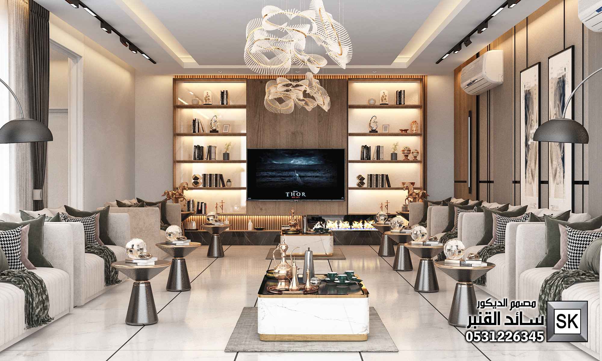 مصمم حدائق و لاندسكيب شاليهات في الرياض سائد القنبر 0531226345