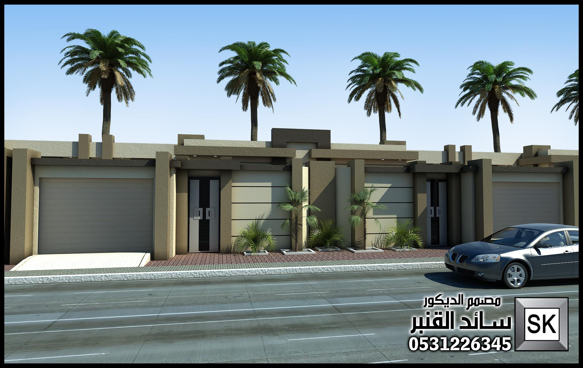 مصمم منتجعات فخمة في السعودية سائد القنبر 0531226345