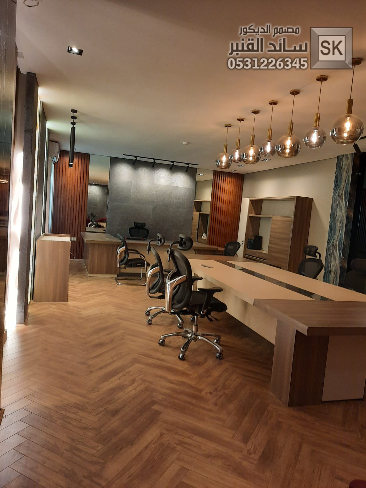 تصميم و تنفيذ مكاتب محامات فخمة في الرياض