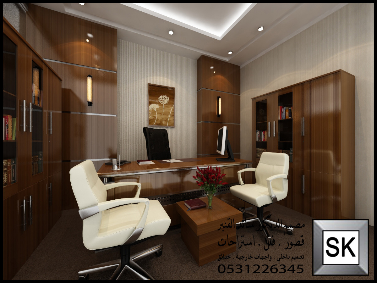 تصميم و تنفيذ ديكور مكاتب للشركات و المؤسسات الفخمة في الرياض