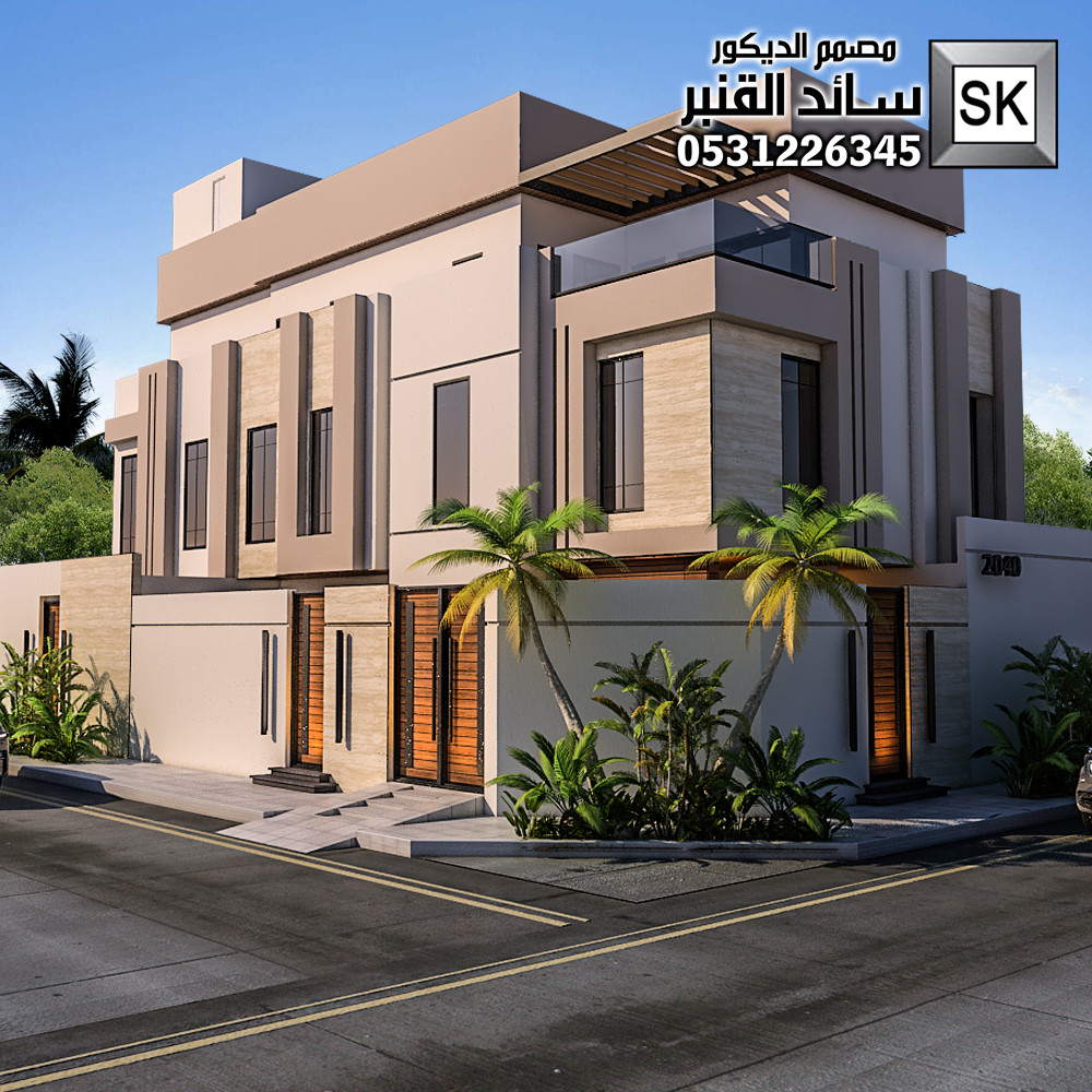 تصميم واجهات حسب كود وادي حتيقة في الرياض