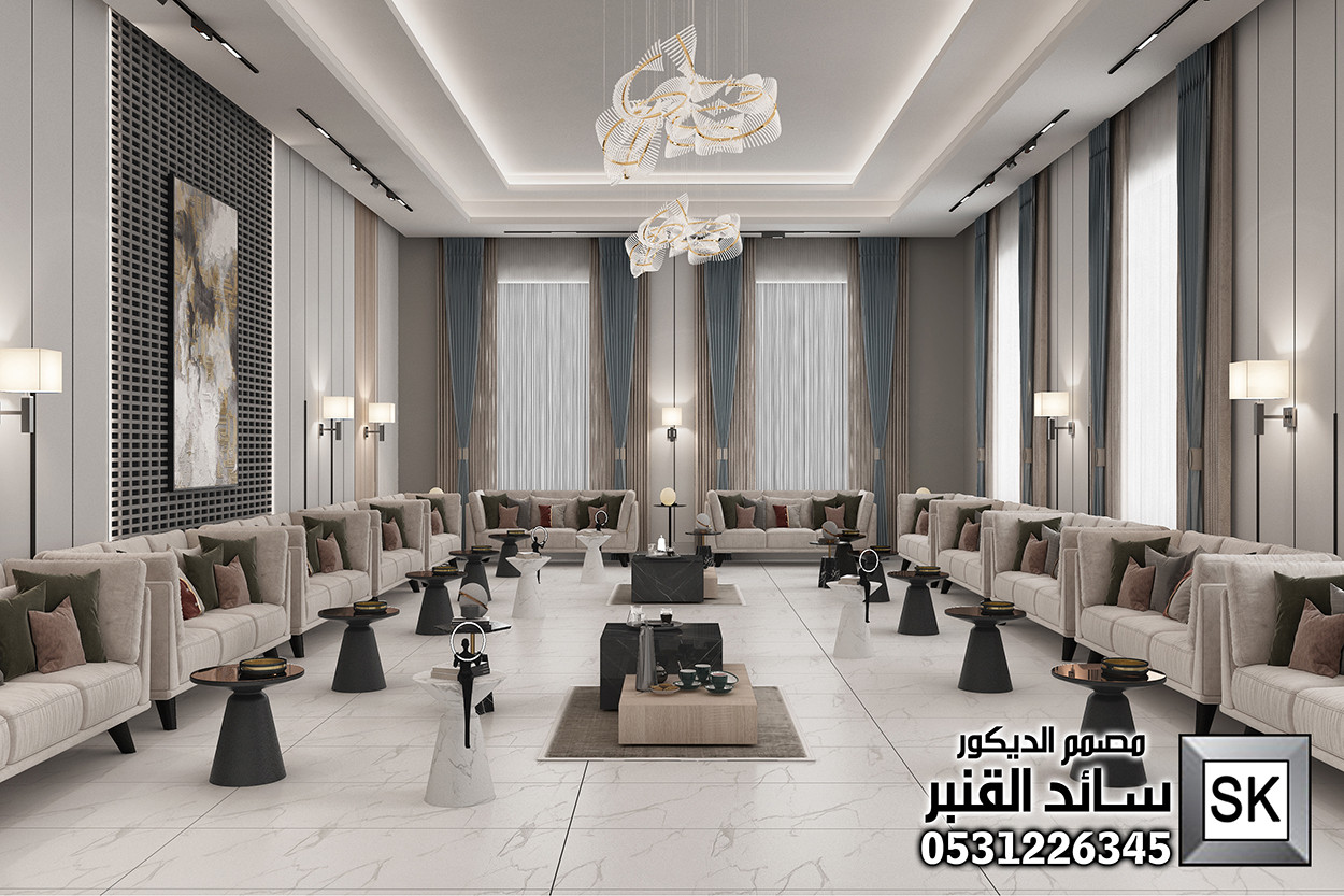 مصمم ديكور مجالس رجال محترف في الرياض