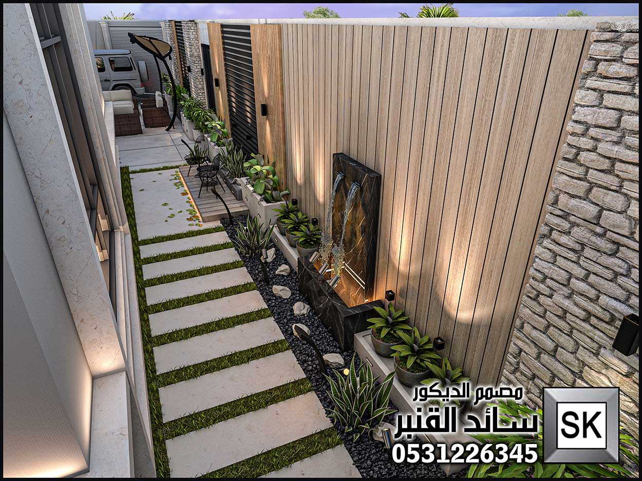 مصمم حدائق في الرياض سائد القنبر 0531226345