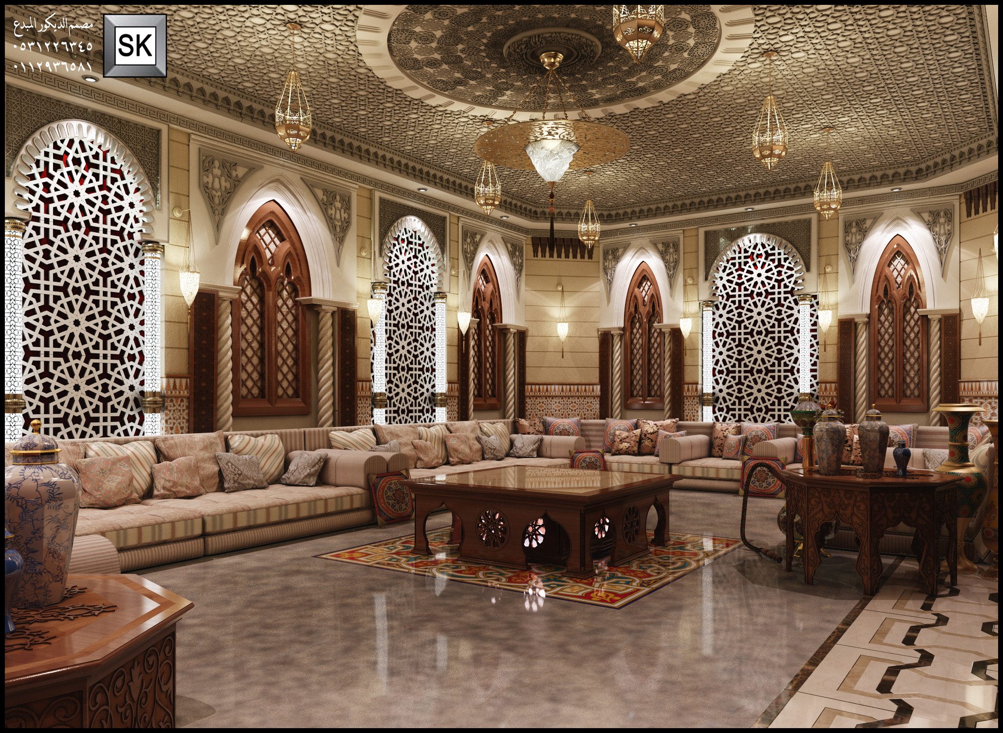 مصمم دبكور مغربي محترف في السعودية