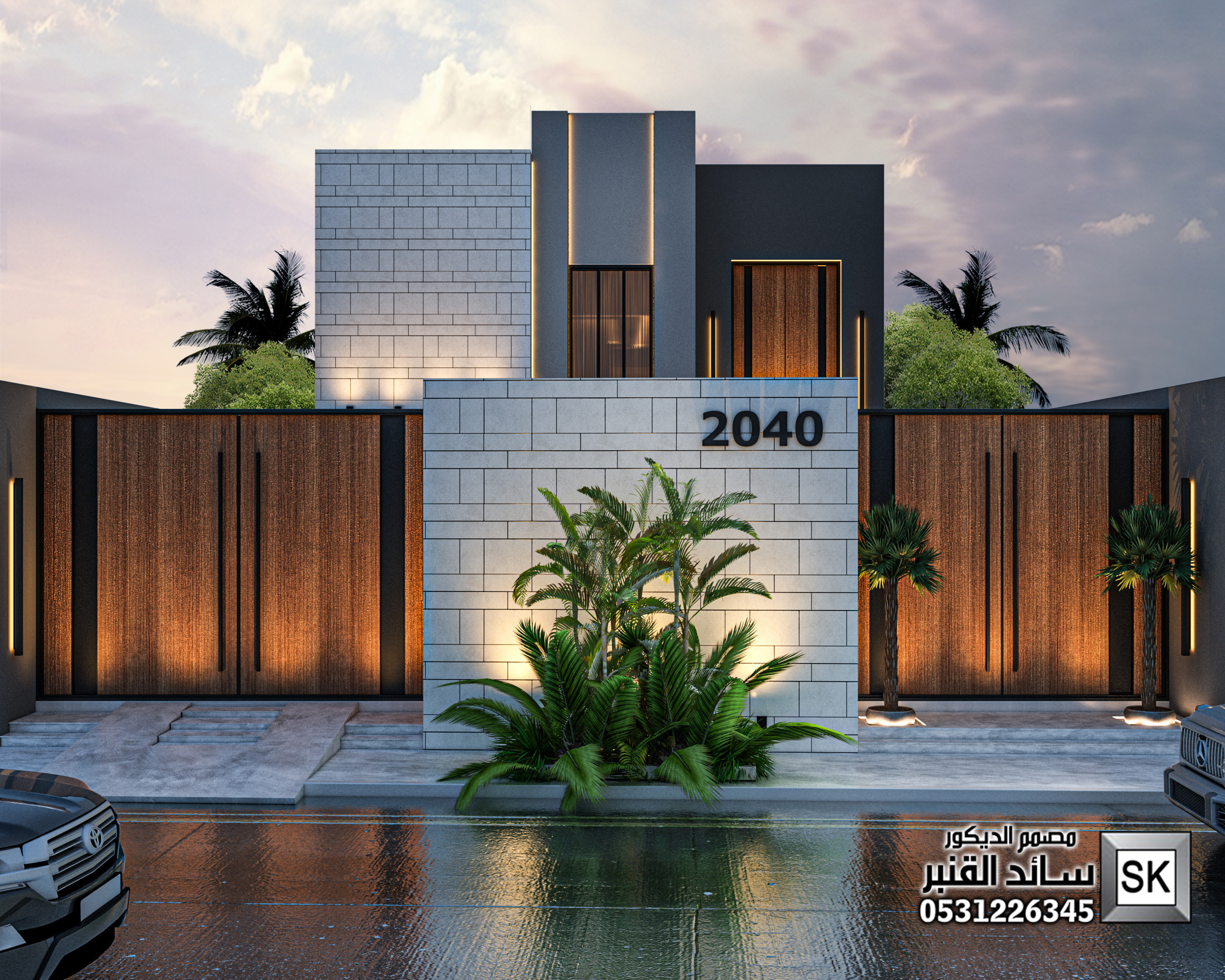 مصمم واجهات خارجية مبدع في السعودية