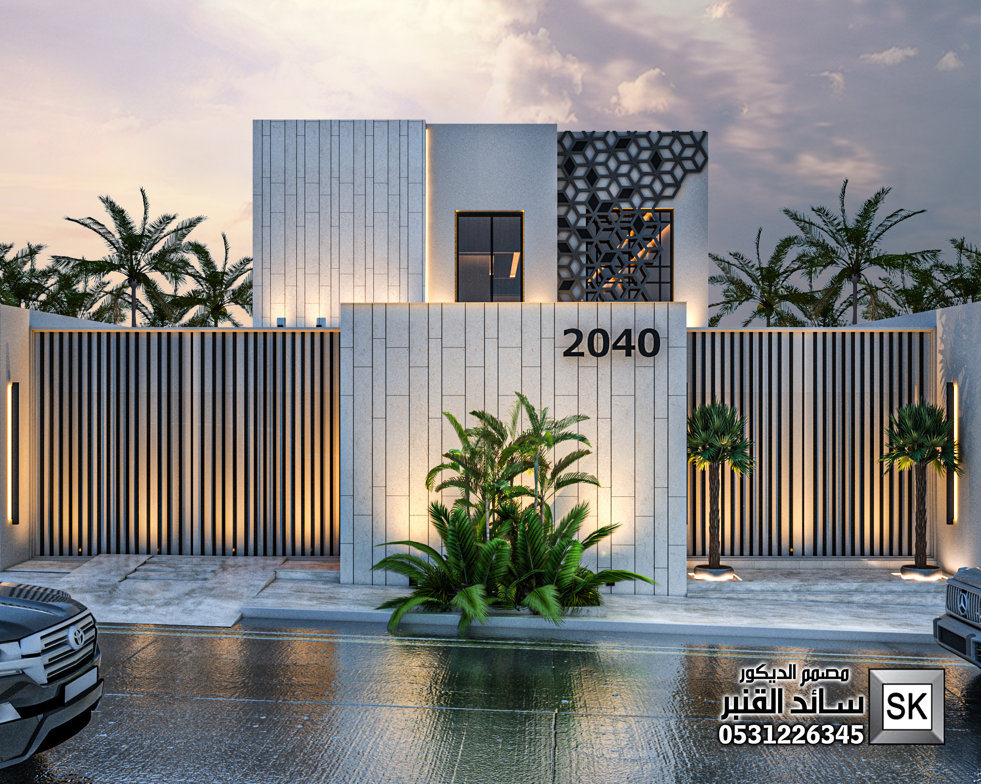 مصمم واجهات خارجية مبدع في السعودية
