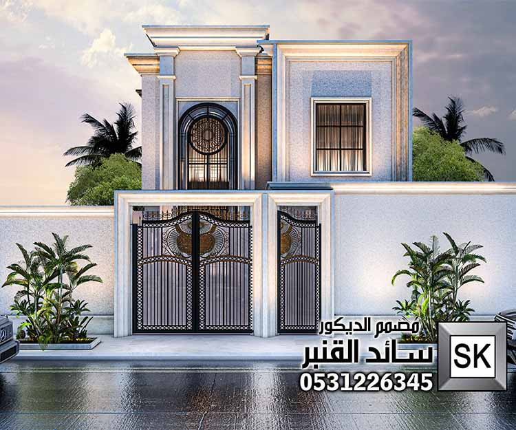 واجهات قصور مصغرة من تصميم مصمم الديكور سائد القنبر