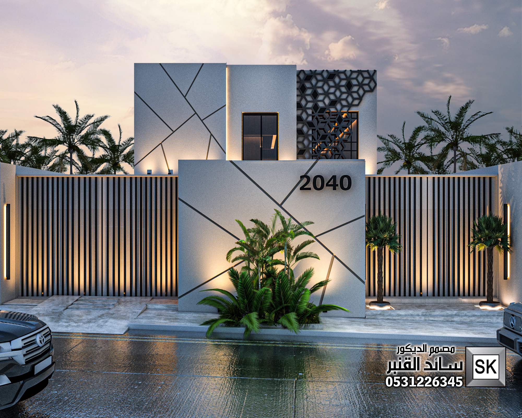 مصمم واجهات خارجية مبدع في السعودية