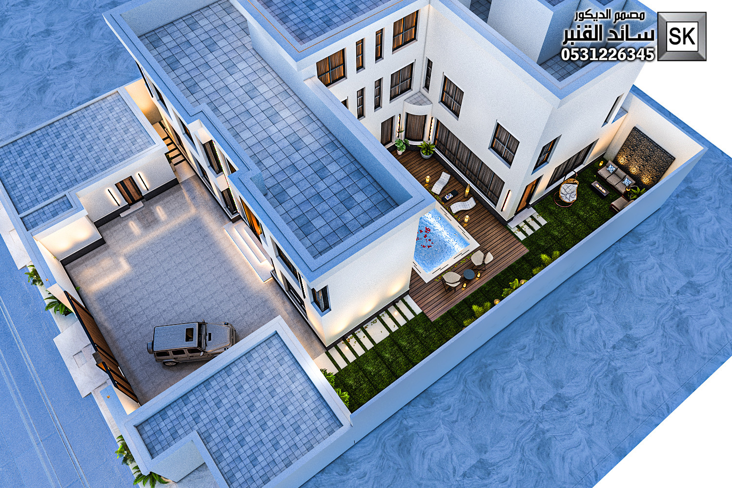 مصمم لاندسكيب مبدع في الرياض