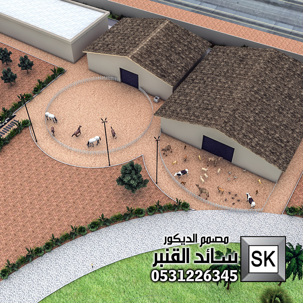 مصمم مزارع و إستراحات محترف في السعودية