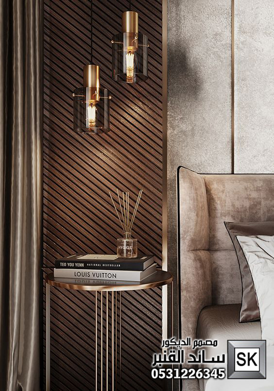 ديكور داخلي غرف نوم رئيسية فندقية في السعودية