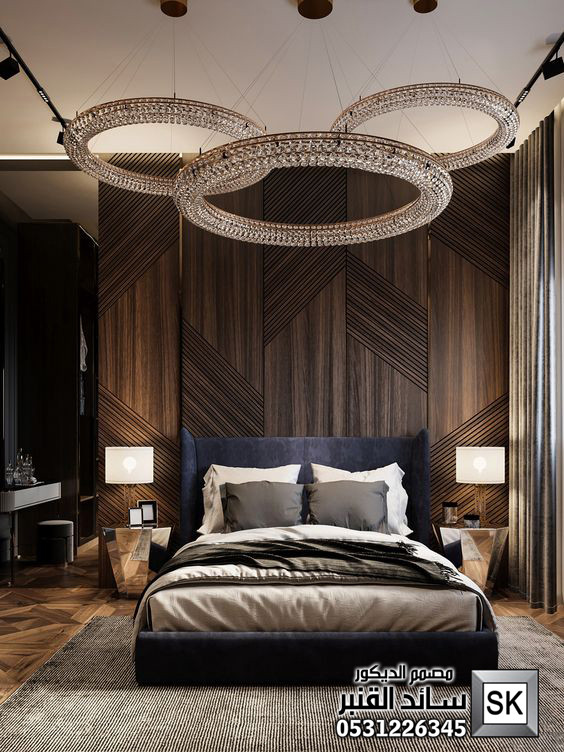 تصميم غرف نوم رئيسية فندقية في الرياض