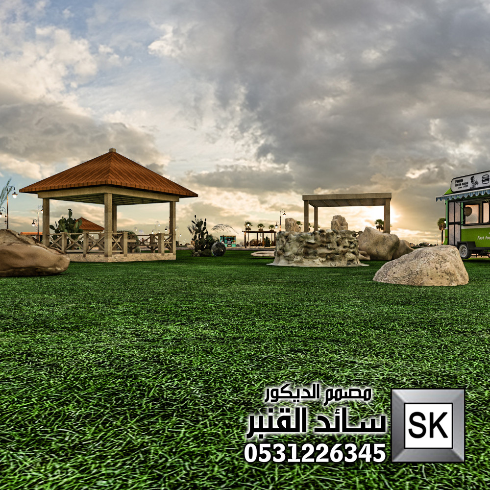 تصميم مزارع و مخيمات و منتجعات و محميات في السعودية