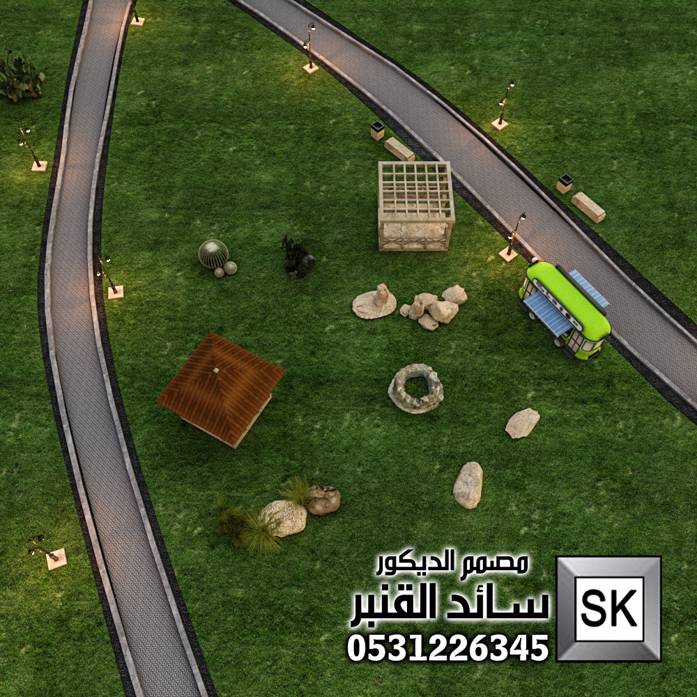 تصميم مزارع و مخيمات و منتجعات و محميات في السعودية