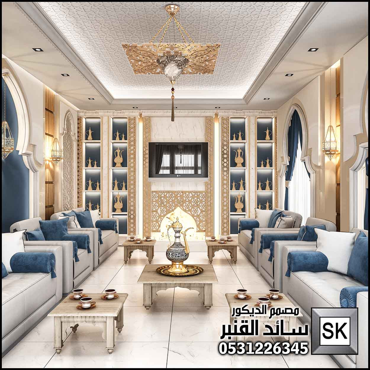 مجالس رجال أندلسية فخمة في السعودية