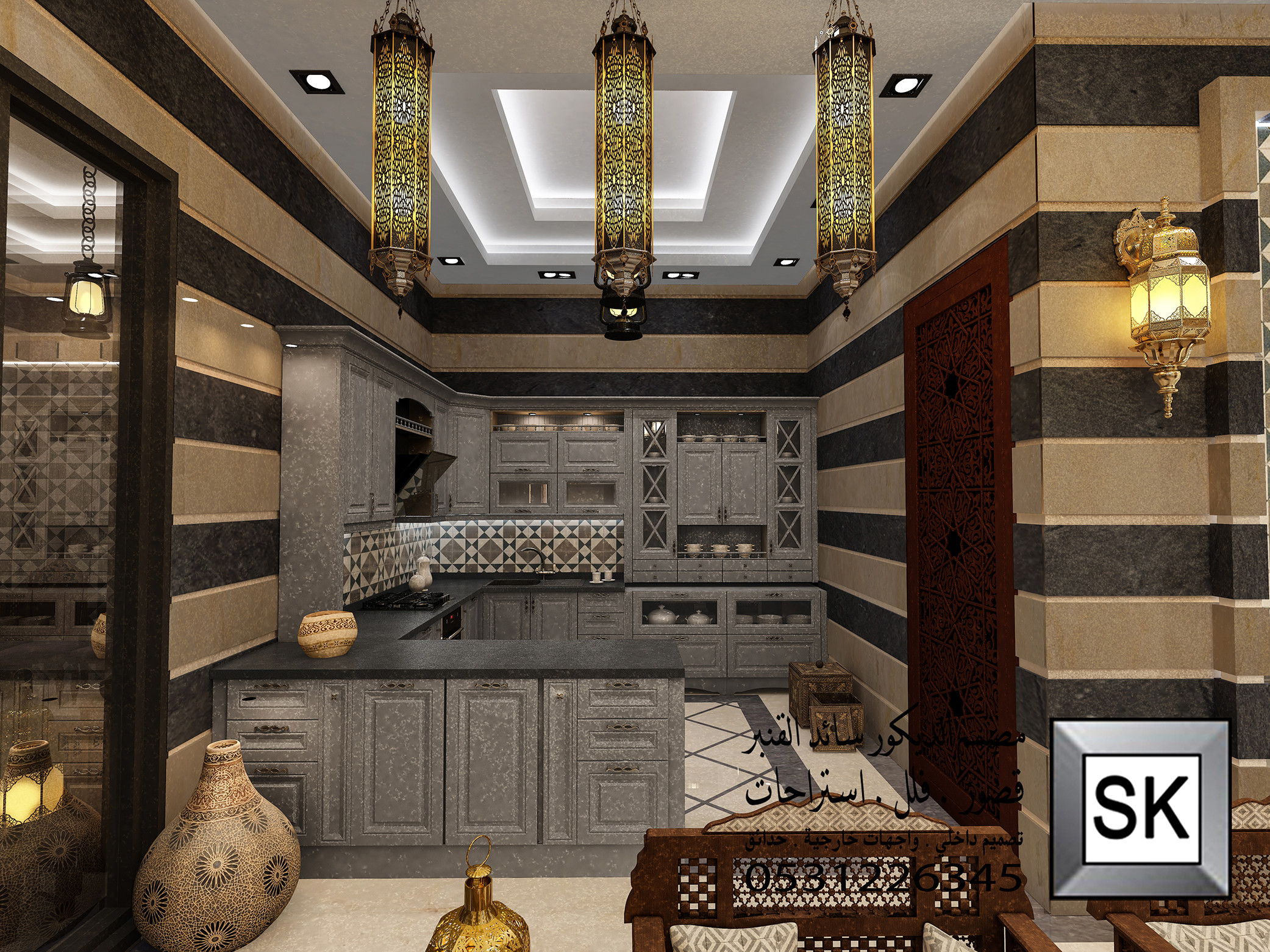 مجالس دمشقية فخمة في الرياض