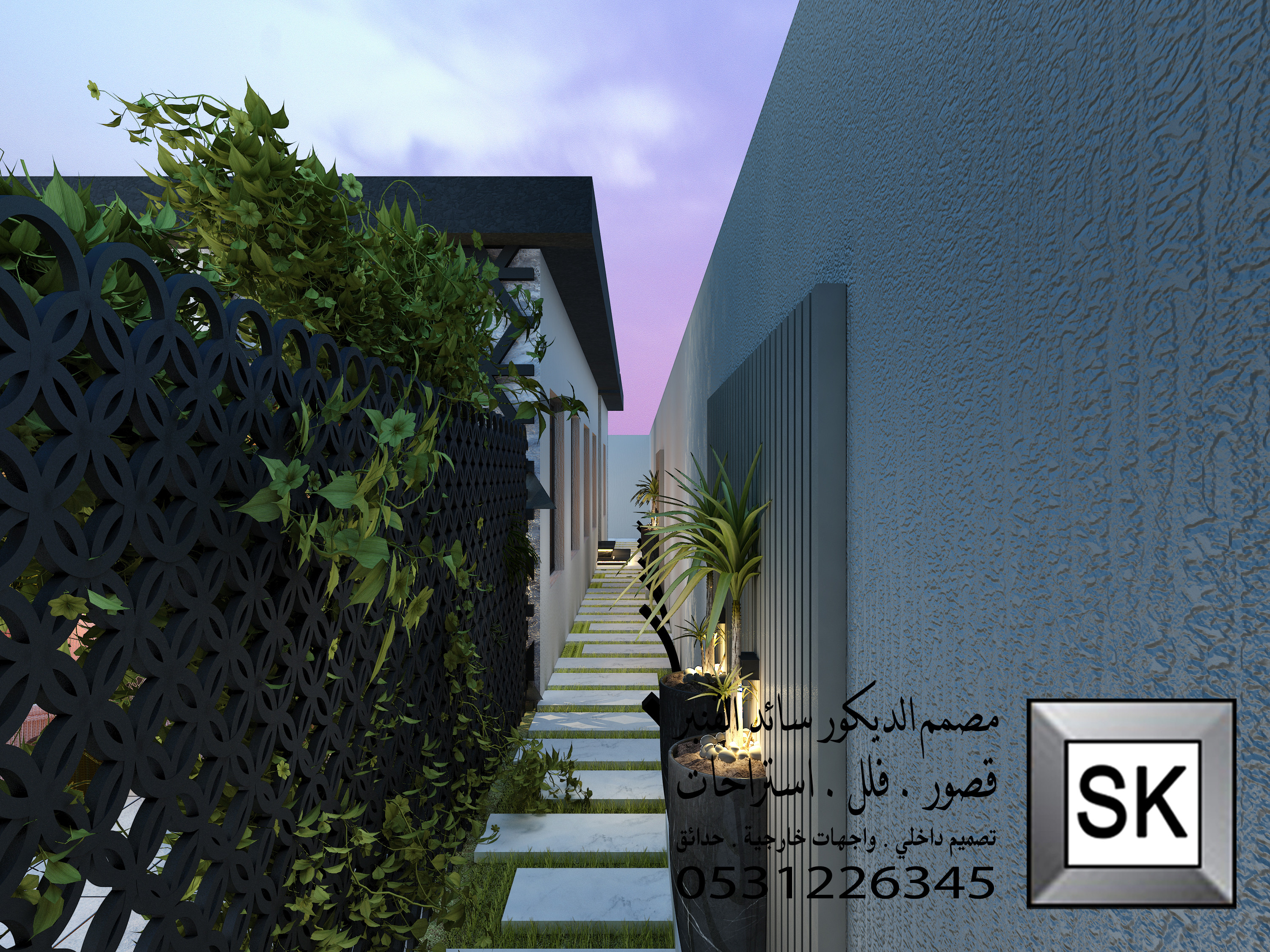 مصمم إستراحات محترف في الدمام