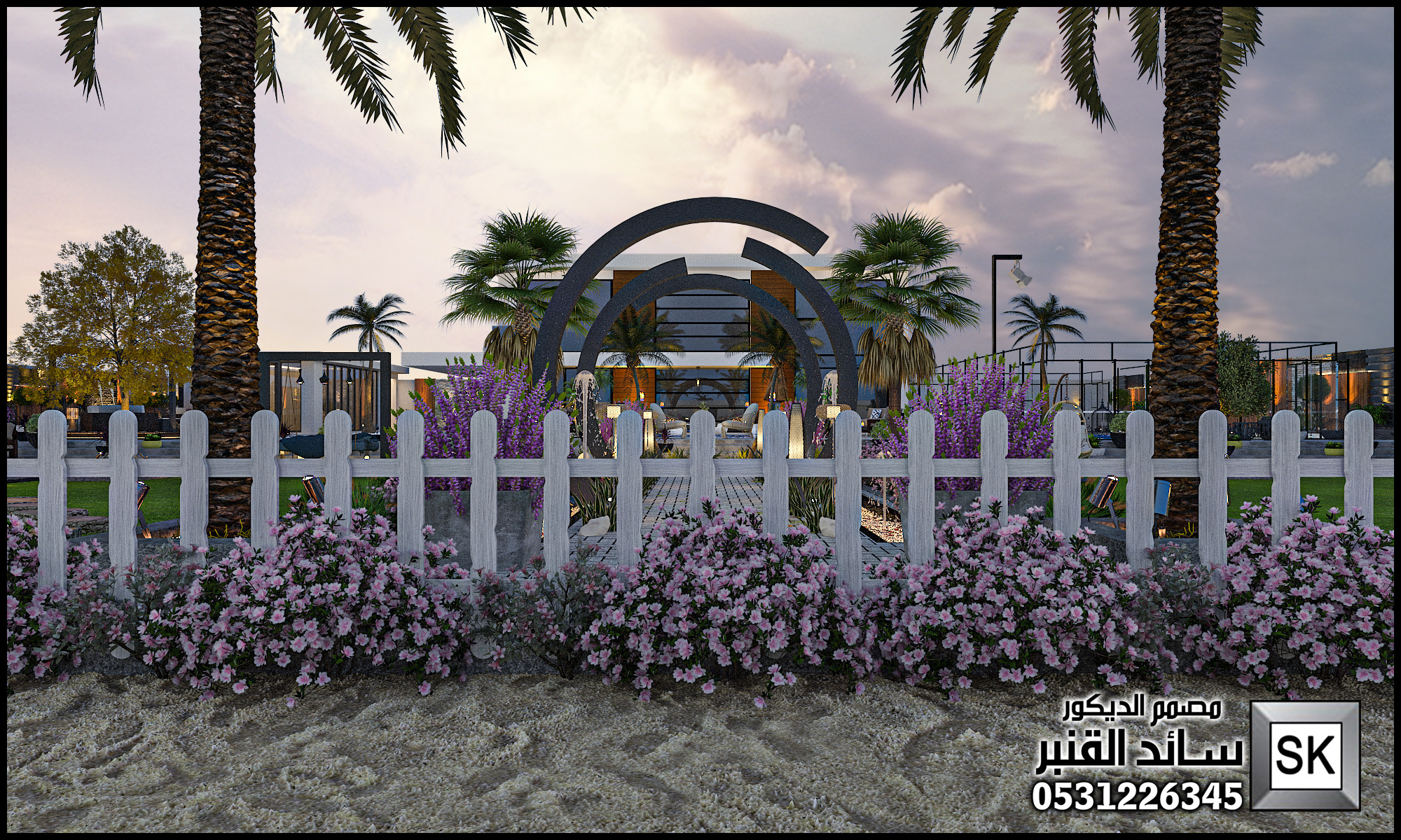 تصميم شاليهات فخمة في الرياض