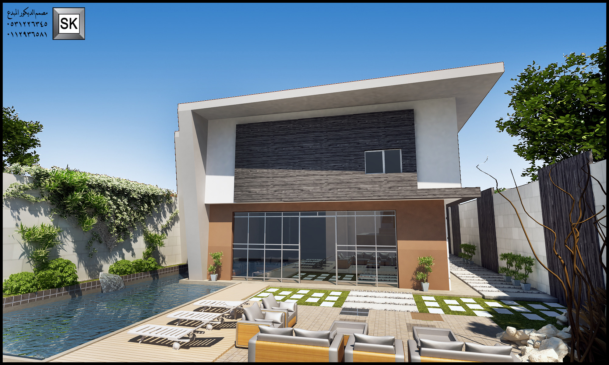 تصميم و تشطيب واجهات خارجية في الدمام