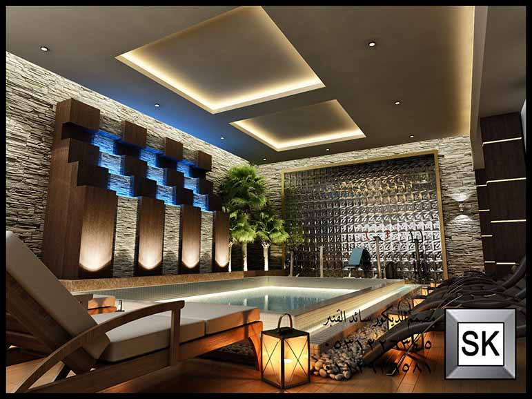 تصميم ديكور داخلي فاخر في نجران