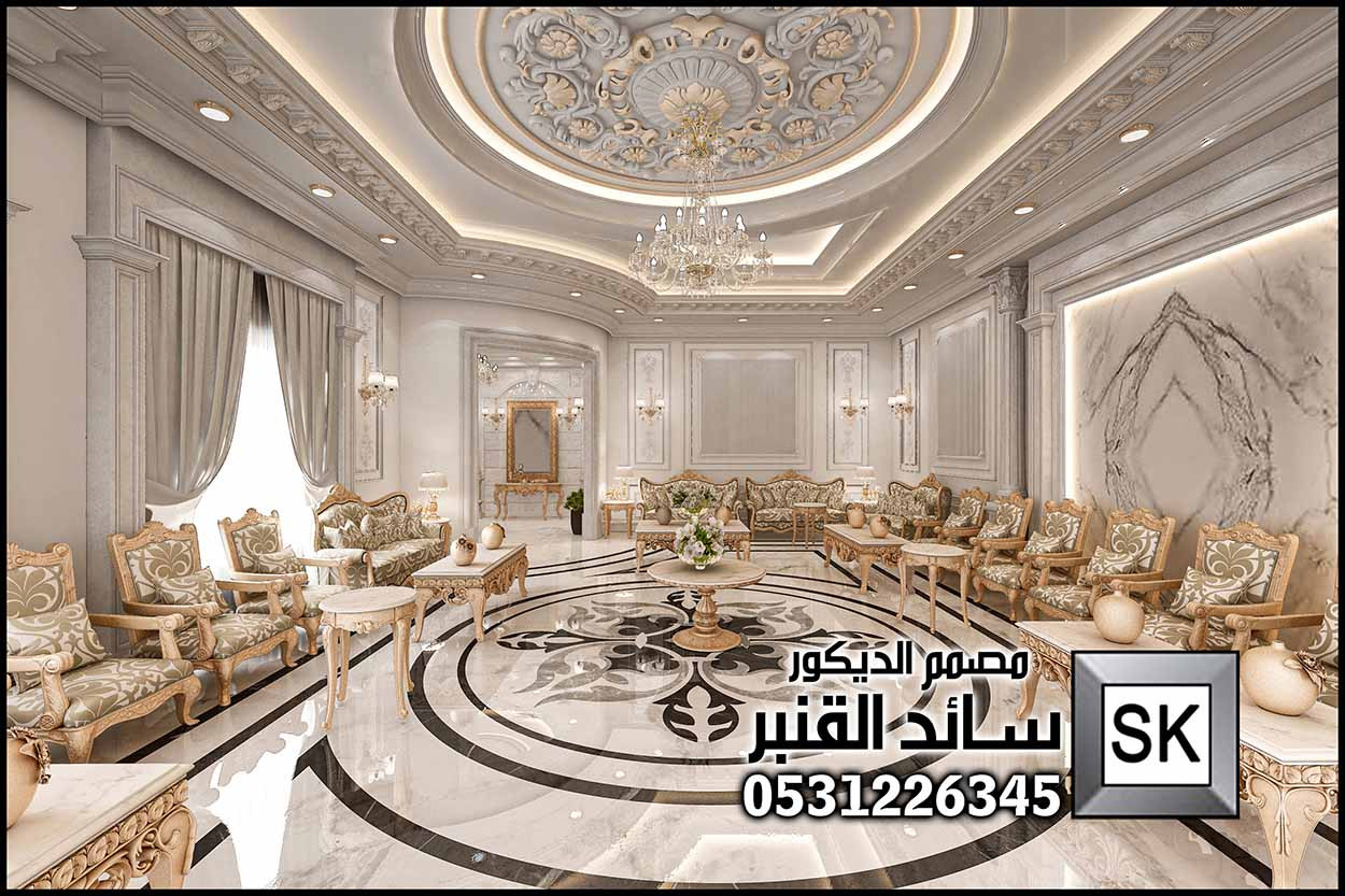 تصميم داخلي فاخر في الرياض