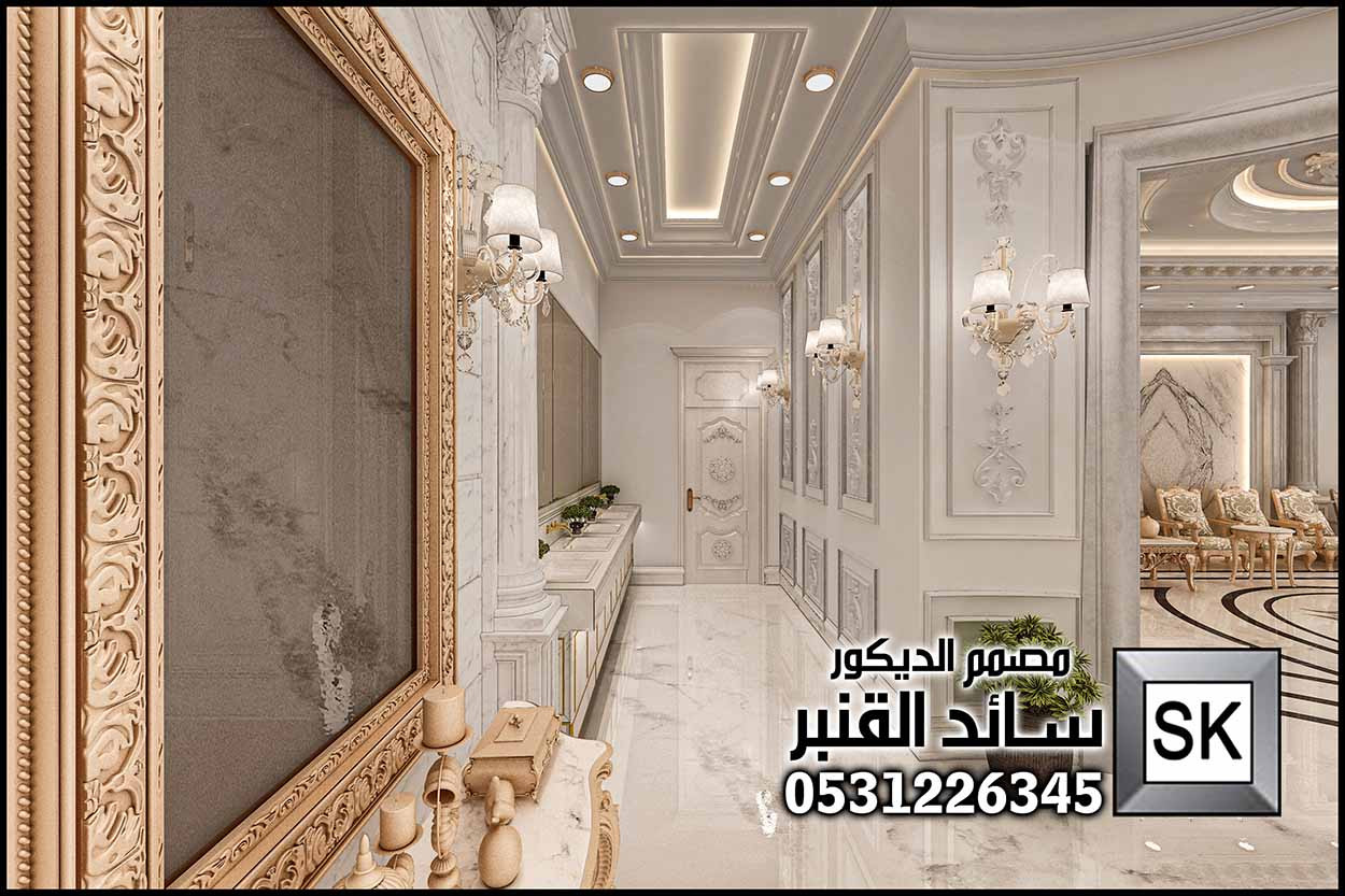 تصميم داخلي فاخر في الرياض