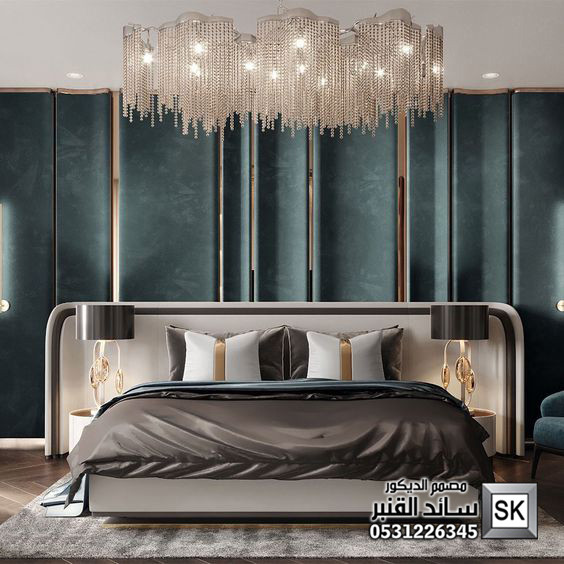 تصميم ديكور غرف نوم رئيسية في السعودية