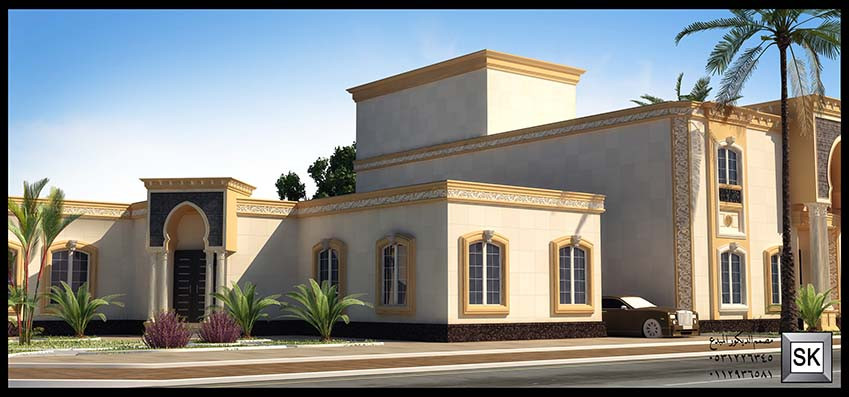 واجهات خارجية فخمة في الرياض