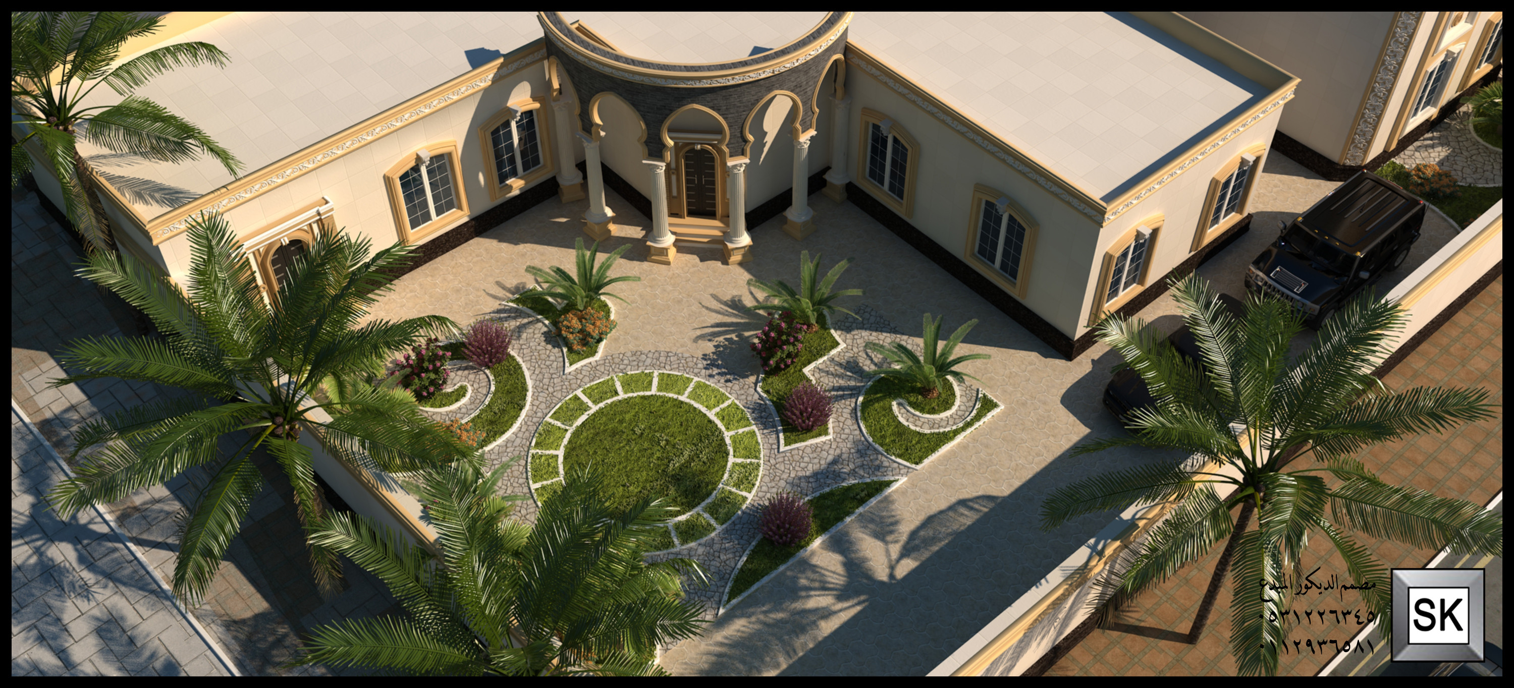 مصمم واجهات قصور محترف في الرياض